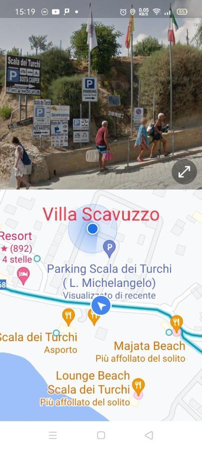 Villa Scavuzzo Realmonte Bagian luar foto